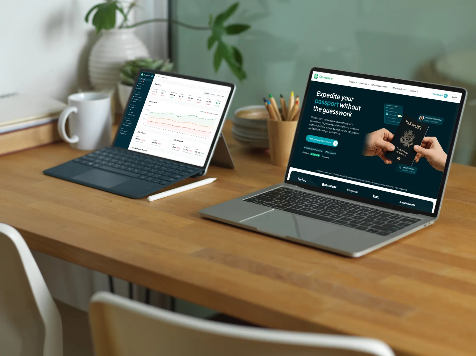 government paperwork platform